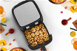 7 bước làm bánh quy bằng nồi chiên không dầu giòn rụm, mê ly